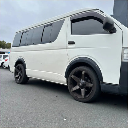 Fender Flare Toyota Hiace 2005-2019 Bolt Style Matte Black