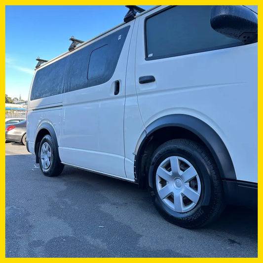 Fender Flare Toyota Hiace 2005-2019 New Sport Style Matte Black