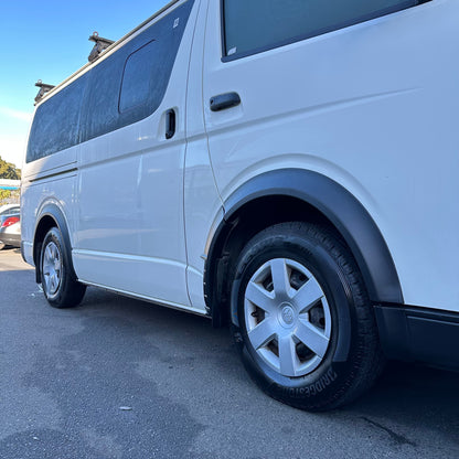 Fender Flare Toyota Hiace 2005-2019 New Sport Style Matte Black