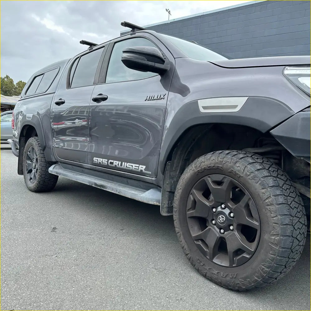 Fender Flare Toyota Hilux 2015-2020 OEM Style with Grey layer Surface