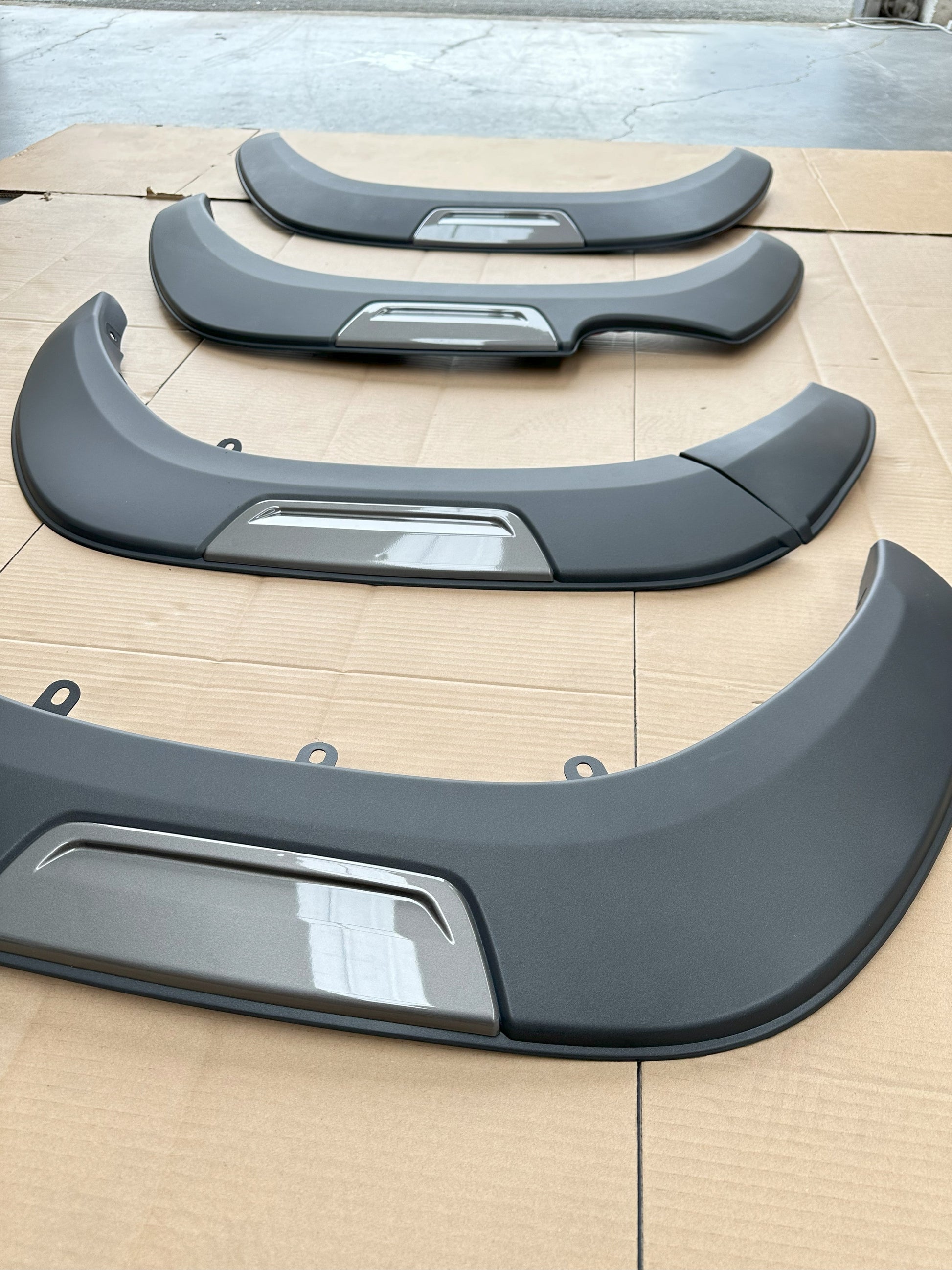 Fender Flare Toyota Hilux 2015-2020 OEM Style with Grey layer Surface
