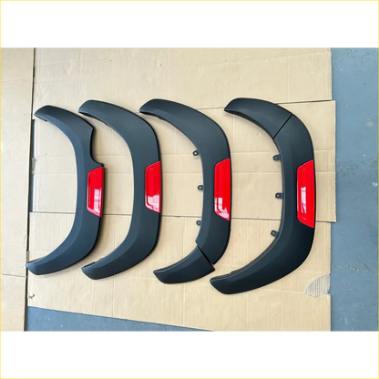 Fender Flare Toyota Hilux 2015-2020 OEM Style with Red layer Surface