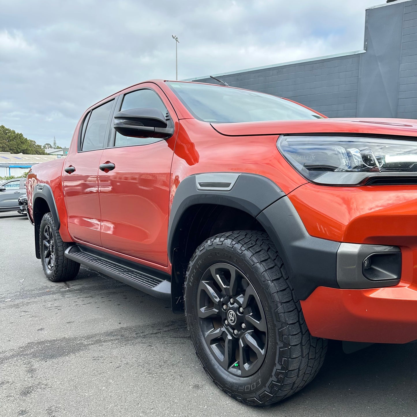 Fender Flare Toyota Hilux 2021-2024 SR5 Cruiser OEM Style with Grey