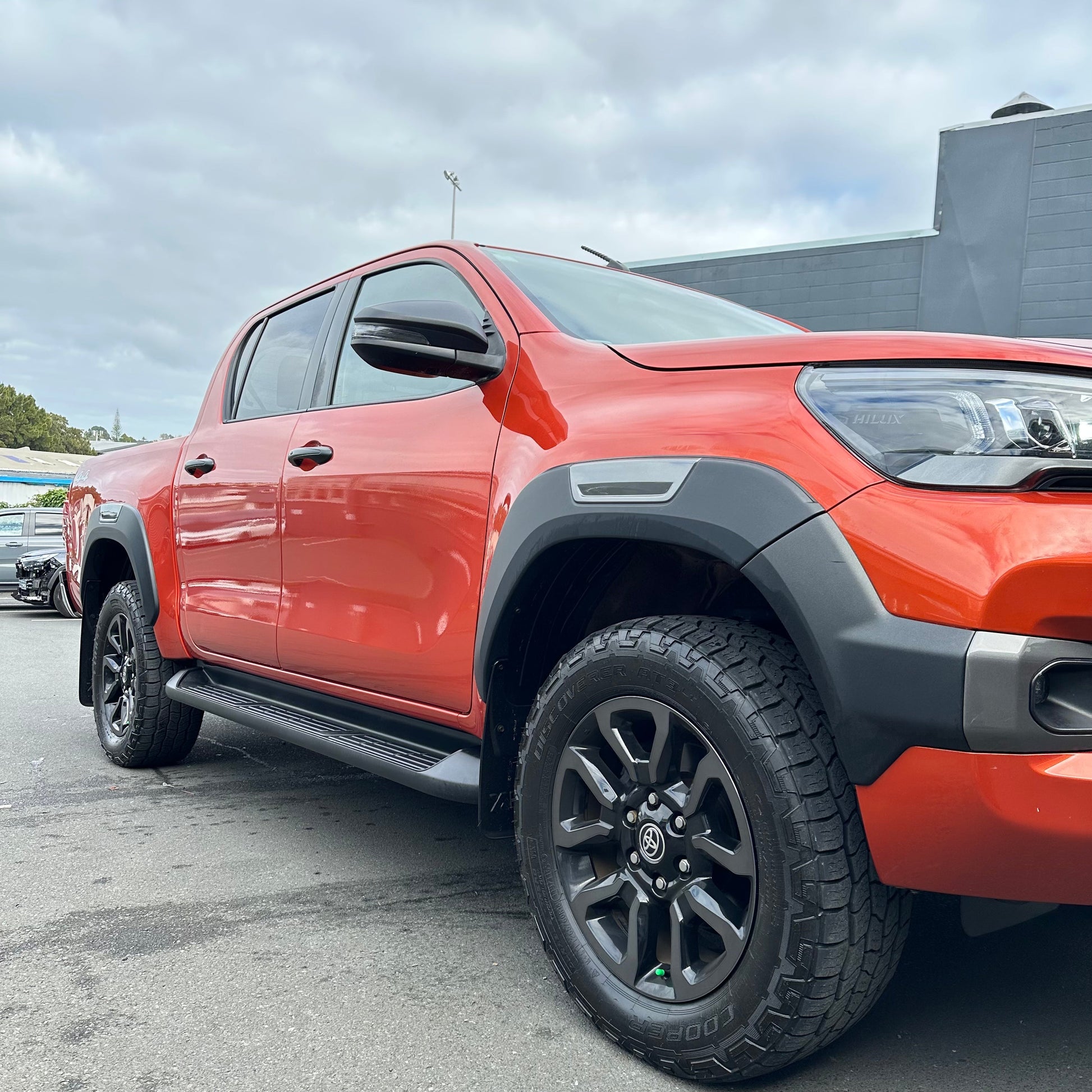 Fender Flare Toyota Hilux 2021-2024 SR5 Cruiser OEM Style with Grey