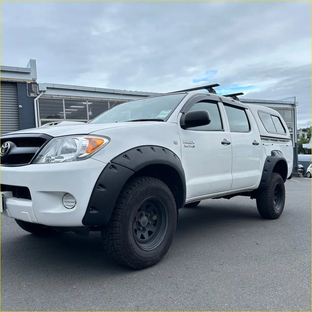 Fender Flare Toyota Hilux Vigo 2005-2012 Bolt Style Textured Black