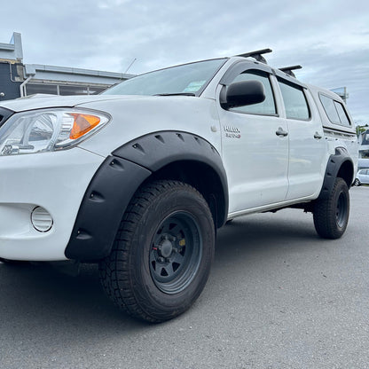 Fender Flare Toyota Hilux Vigo 2005-2012 Bolt Style Textured Black