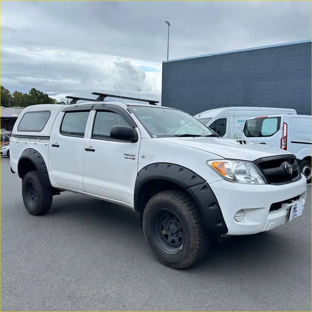 Fender Flare Toyota Hilux Vigo 2005-2012 Bolt Style Textured Black