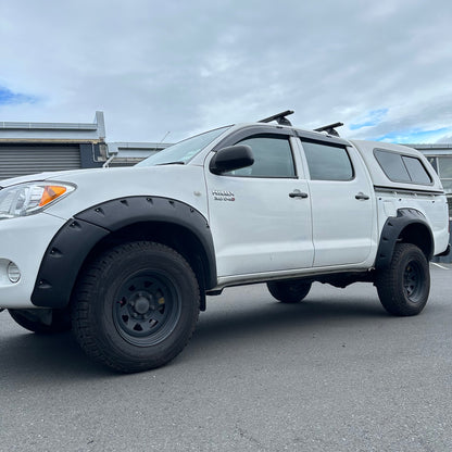 Fender Flare Toyota Hilux Vigo 2005-2012 Bolt Style Textured Black