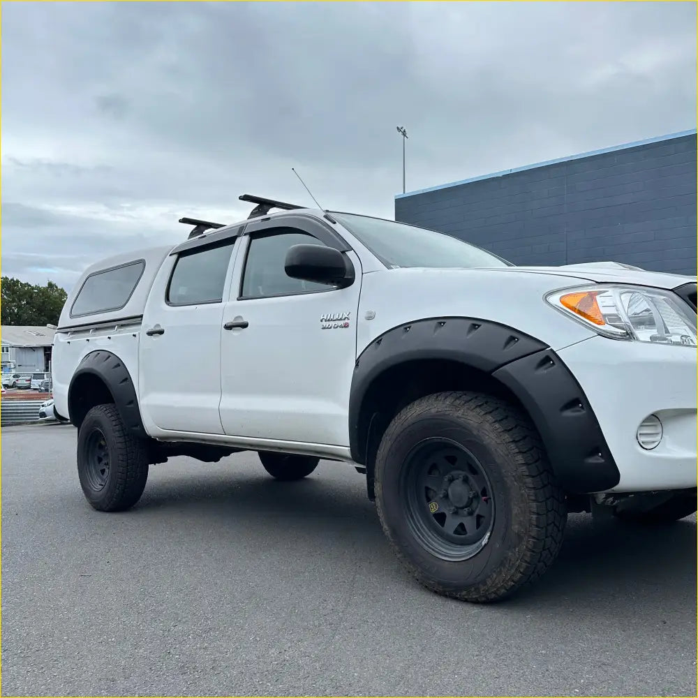 Fender Flare Toyota Hilux Vigo 2005-2012 Bolt Style Textured Black