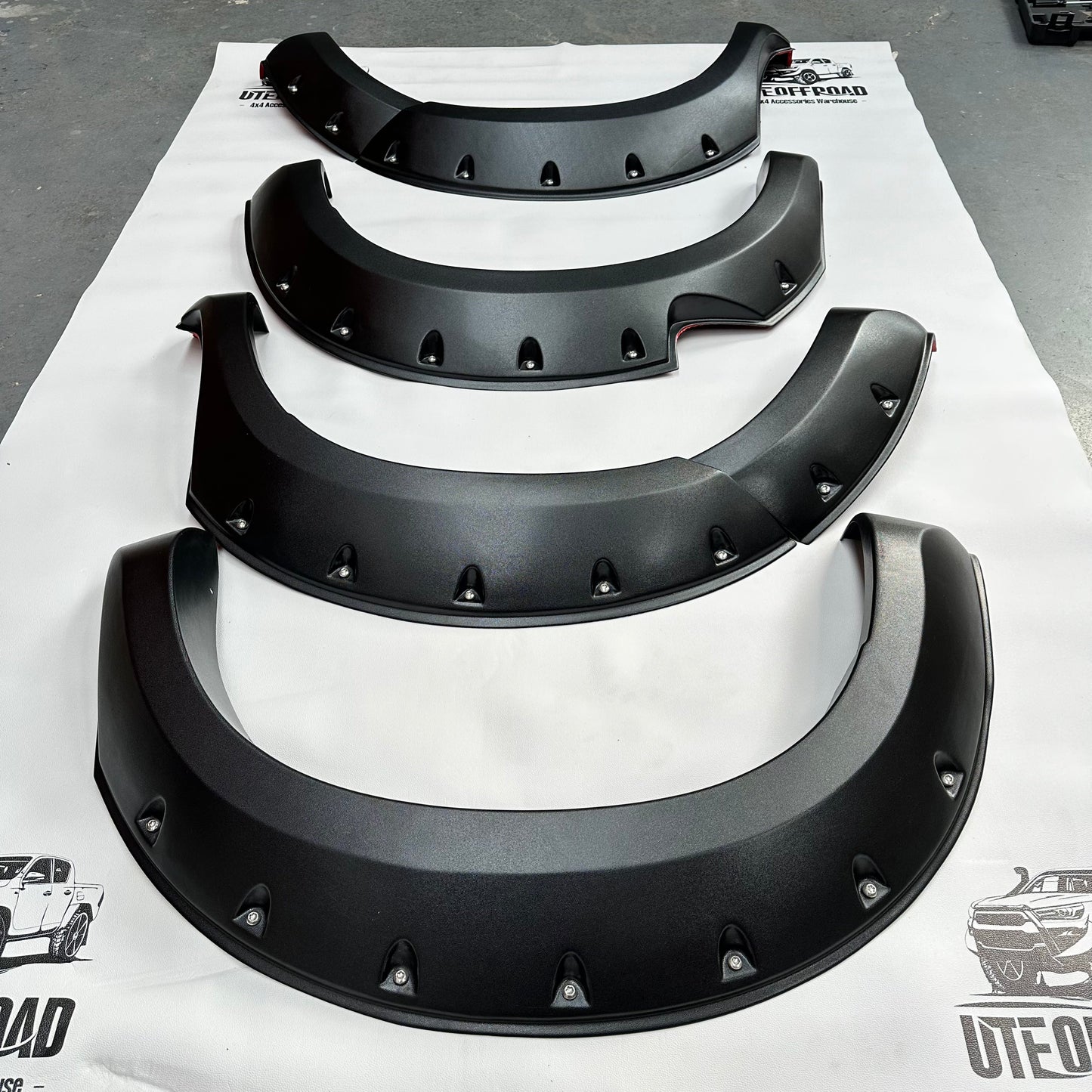 Fender Flare Toyota Hilux Vigo 2005-2012 Bolt Style Textured Black