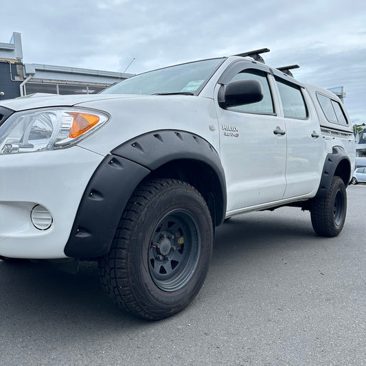 Fender Flare Toyota Hilux Vigo 2005-2012 Bolt Style Textured Black