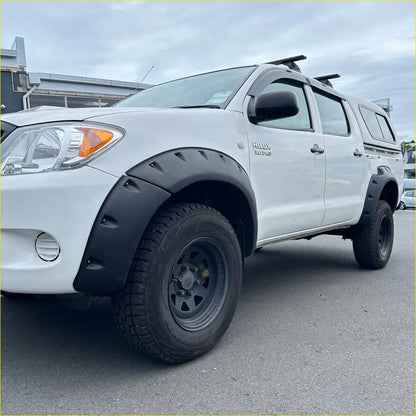 Fender Flare Toyota Hilux Vigo 2005-2012 Bolt Style Textured Black