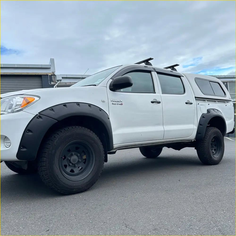 Fender Flare Toyota Hilux Vigo 2005-2012 Bolt Style Textured Black