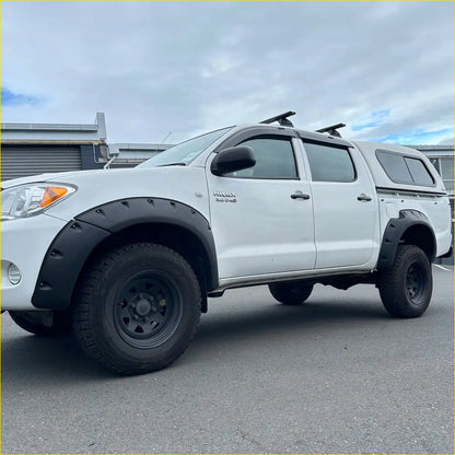 Fender Flare Toyota Hilux Vigo 2005-2012 Bolt Style Textured Black