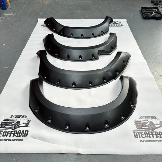 Fender Flare Toyota Hilux Vigo 2012-2015 Bolt Style Textured Black