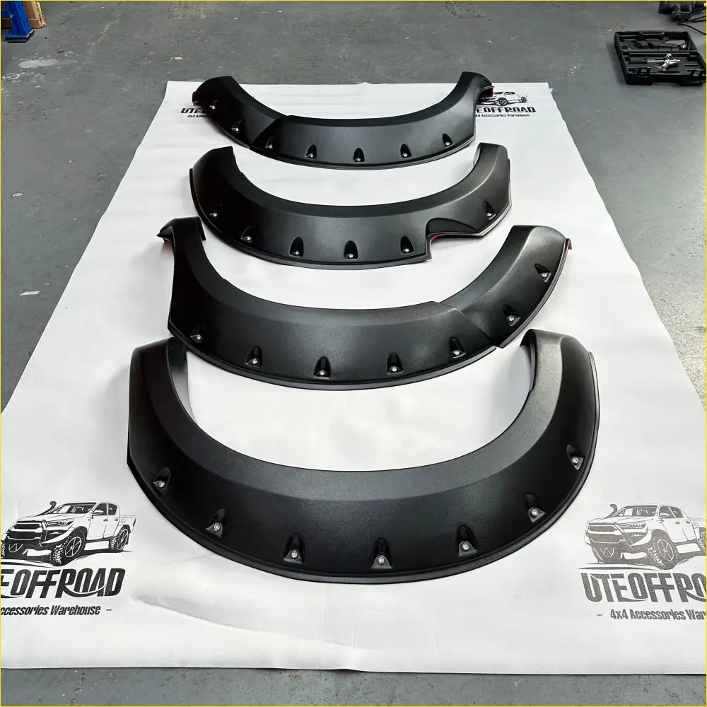 Fender Flare Toyota Hilux Vigo 2012-2015 Bolt Style Textured Black