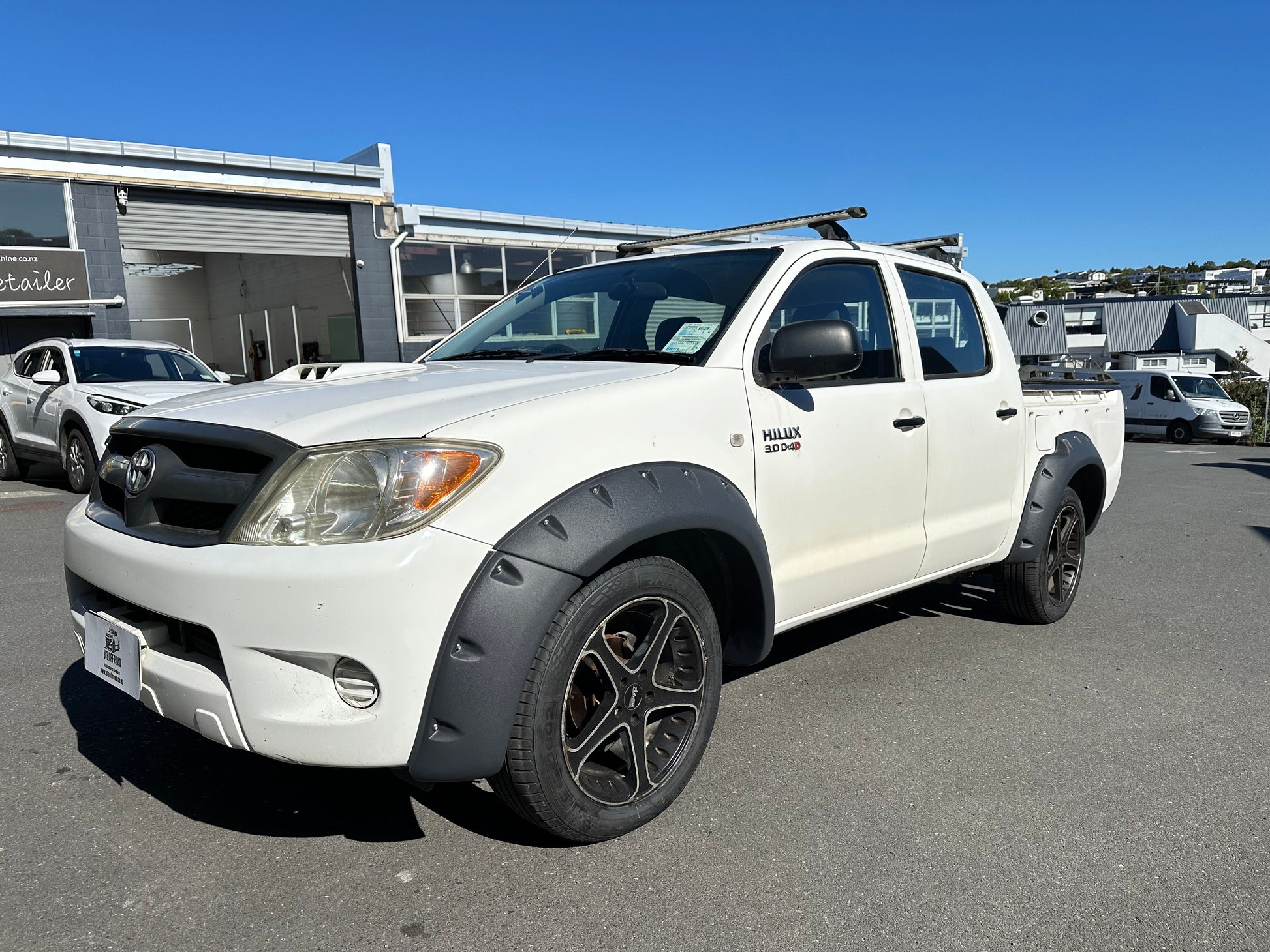 Fender Flare Toyota Hilux Vigo 2012-2015 Bolt Style Textured Black