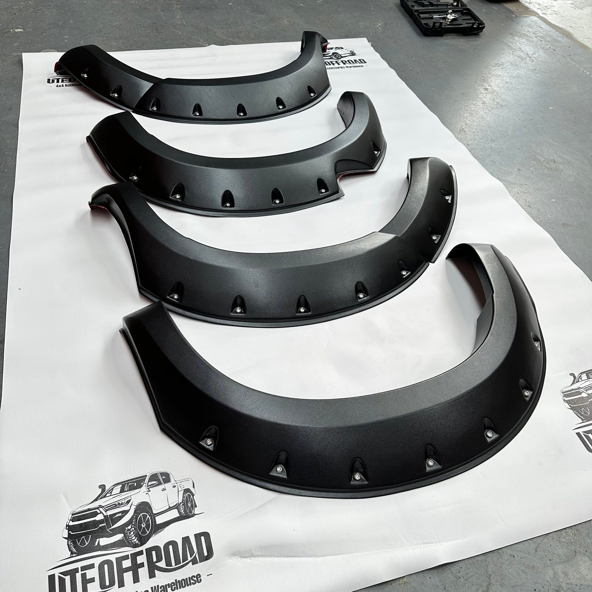 Fender Flare Toyota Hilux Vigo 2012-2015 Bolt Style Textured Black