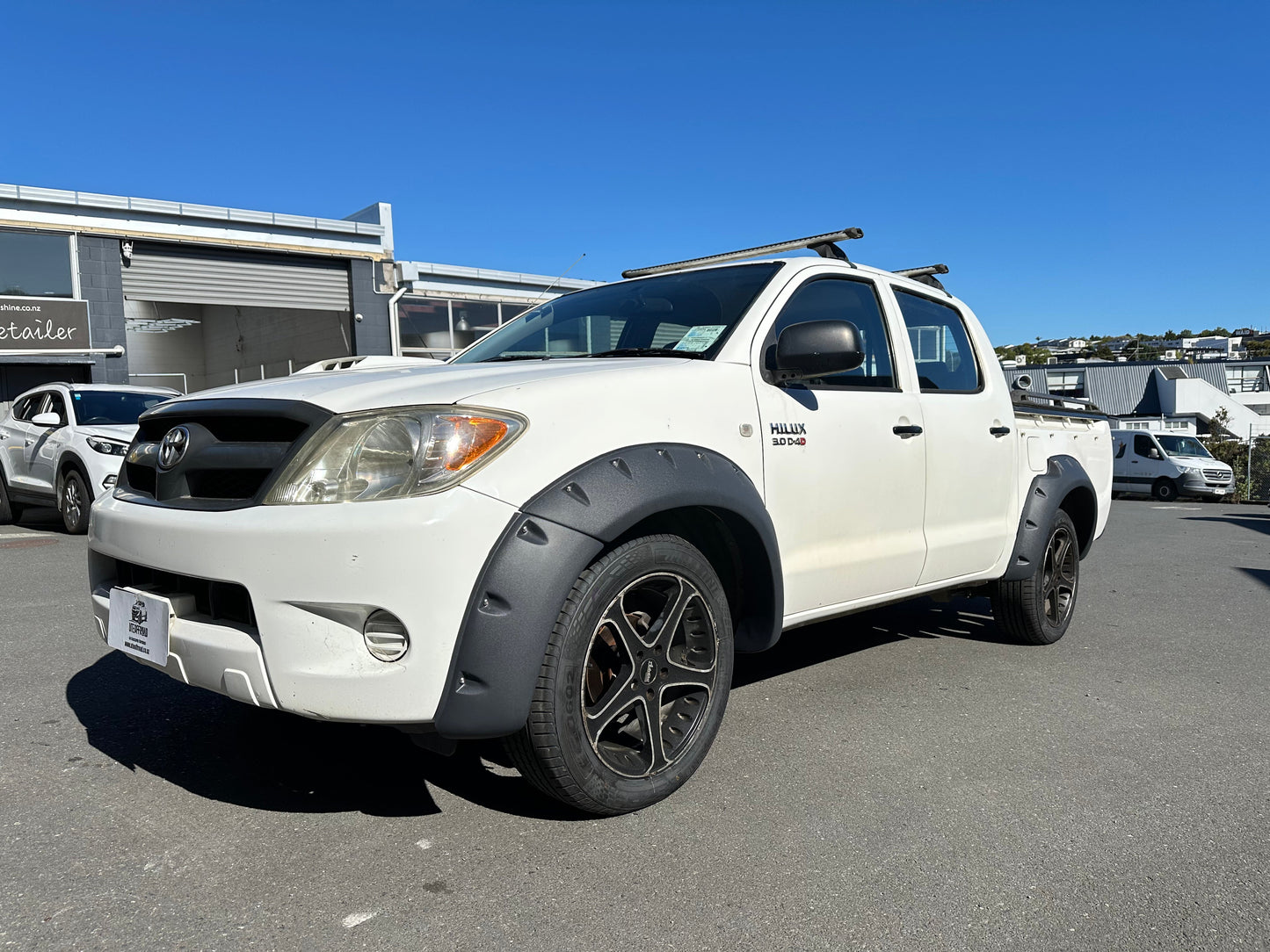 Fender Flare Toyota Hilux Vigo 2012-2015 Bolt Style Textured Black