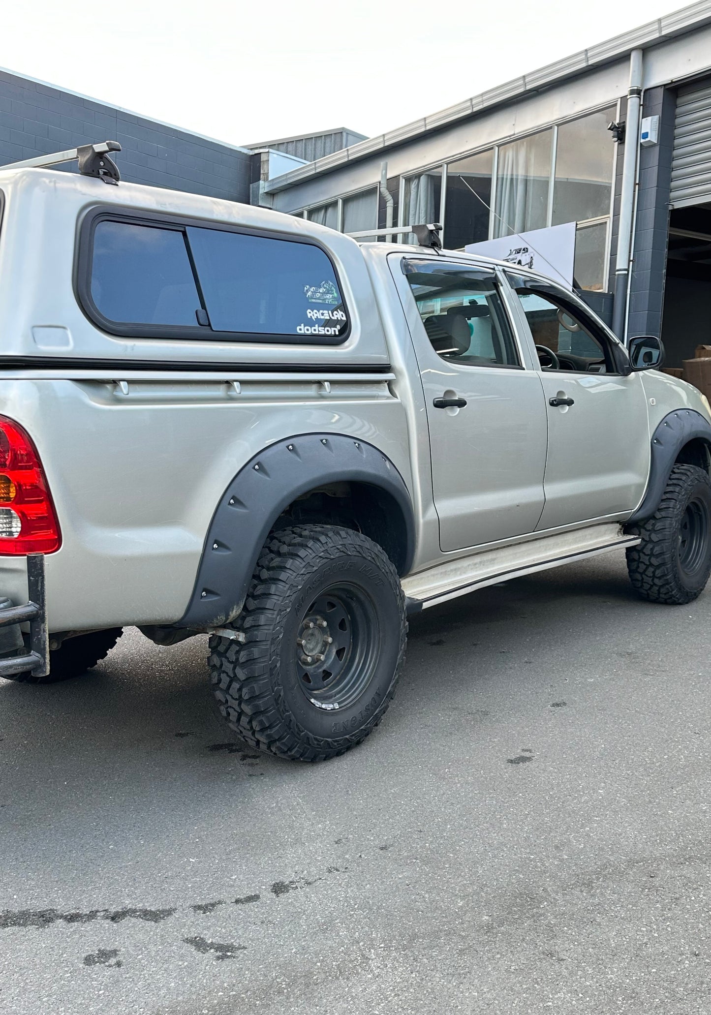 Fender Flare Toyota Hilux Vigo 2012-2015 Bolt Style Textured Black