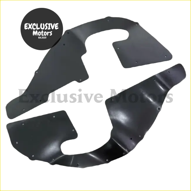 Black metal matte finish fender flare panels with pre-drilled holes for toyota fj cruiser lining and cushions