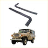 Black rubberized fender weatherstrip seal for vintage Nissan Datsun Patrol G60 Jeep 2-door 1960-1980 off-road use