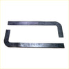 Black rubber fender weatherstrip seal with holes for Nissan Datsun Patrol G60 Jeep 2-door 1960-1980