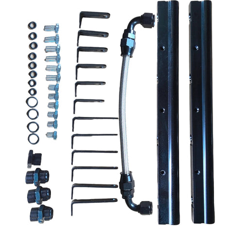 Intake Manifold with Fuel Rails to suit Gen IV LS Super Victor LS3 EFI Engi — image 2