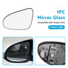 Left Side Mirror Glass with Back Plate to suit Toyota Yaris 1.5L — image 4