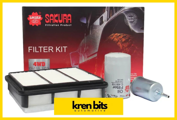 Filter Kit Oil Air Fuel Holden Rodeo Ra Lca H9 3.5L V6 Service Kit