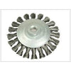 Flexovit Wire Wheel Pipeline Brush Twist Knot Steel
