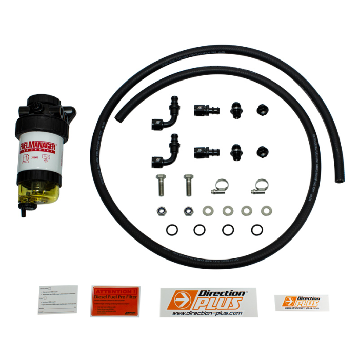 Direction Plus Universal 30 Micron Filter, 12mm Hose Fuel