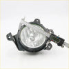 Black plastic fog light assembly with clear lens and metal brackets for mitsubishi l200 triton strada 2005-2009