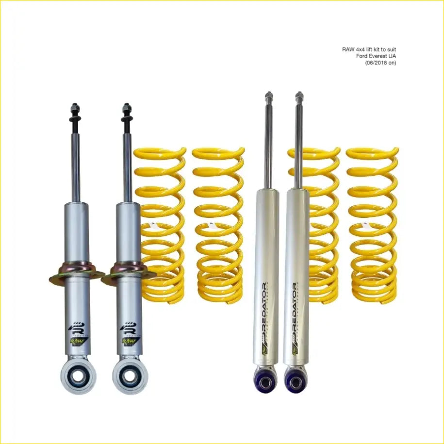 Ford Everest UA (06/2018 on) - Raw Predator Lift Kit