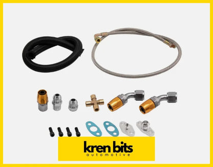 Ford Falcon Ba Oil Feed And Return Line Kit