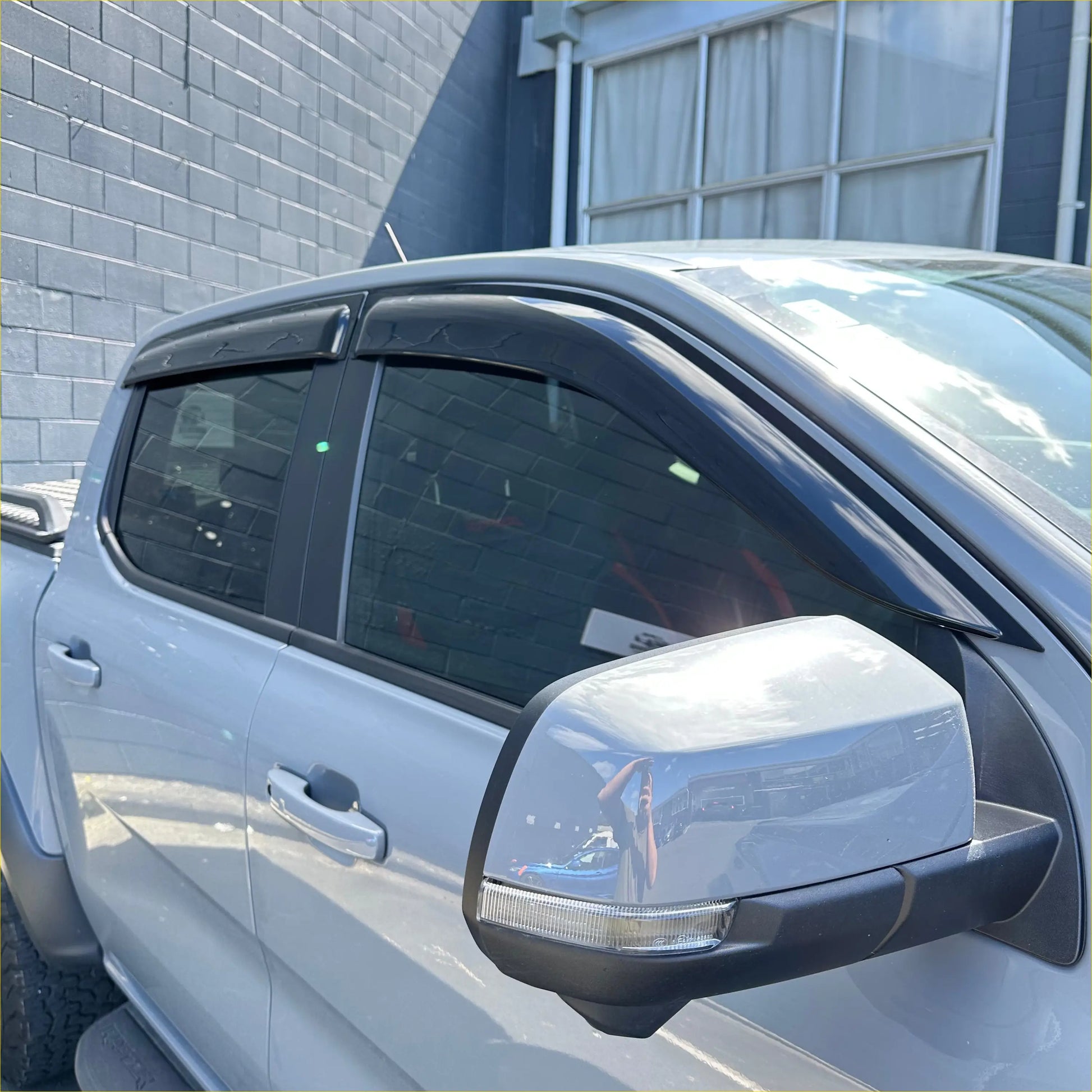 Ford Ranger 2022+ Door Visors Weather Shield Set