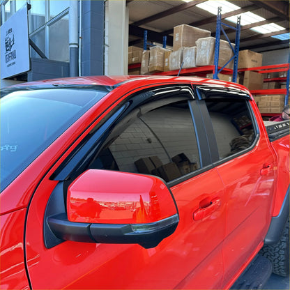Ford Ranger 2022+ Door Visors Weather Shield Set