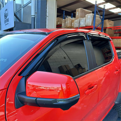 Ford Ranger 2022+ Door Visors Weather Shield Set