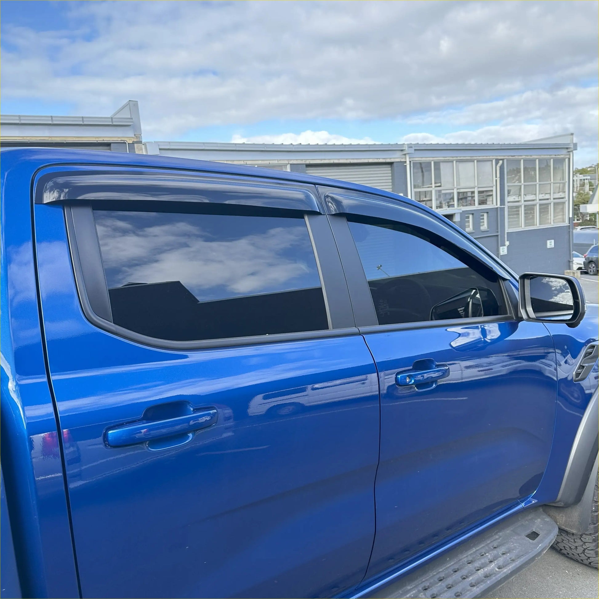 Ford Ranger 2022+ Door Visors Weather Shield Set