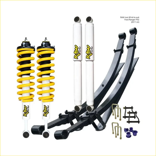 Ford Ranger PX1 & PX2 (08/2011 to Mid 06/2018) - Raw Nitro Lift Kit