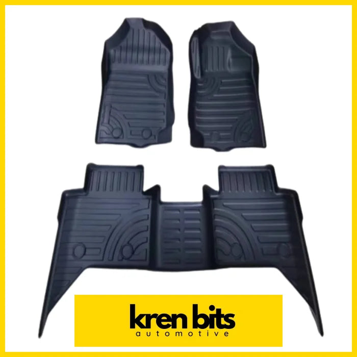 Ford Ranger Px1 Px2 Px3 2012-2021 Deep Dish Mats