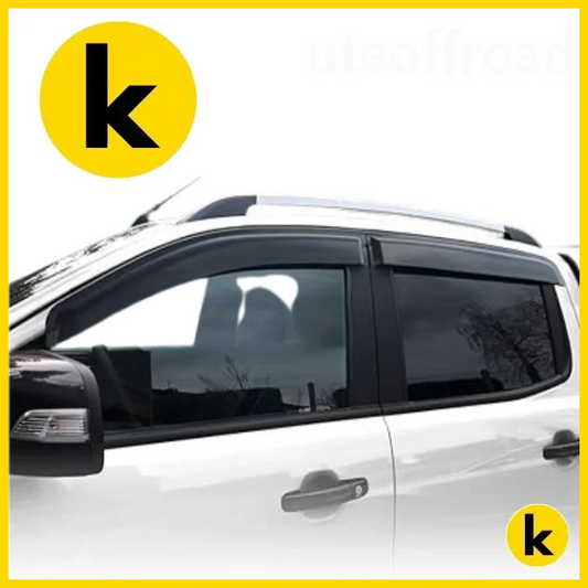 Ford Ranger PX1 PX2 PX3 2012-2021 Super Cab Monsoon Weathershields Kren Bits