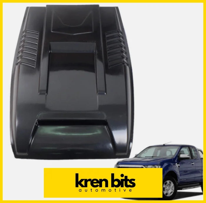 Ford Ranger Wildtrak 15-17 Black Bonnet Scoop Kren Bits