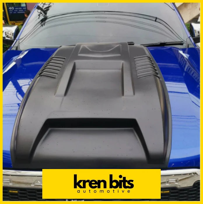 Ford Ranger Wildtrak 15-17 Black Bonnet Scoop Kren Bits