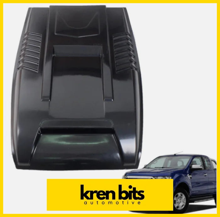 Ford Ranger Wildtrak 15-17 Black Bonnet Scoop