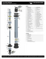 Fox 4WD Suspension O/R 7.631 x 5.650 2.5 Series Reservoir Black Background Vinyl