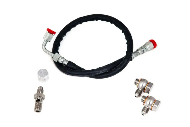 Forced Performance Turbocharger 84mm CH8CM Turbine Housing External WG w/Oil Line - Red (STi/WRX)