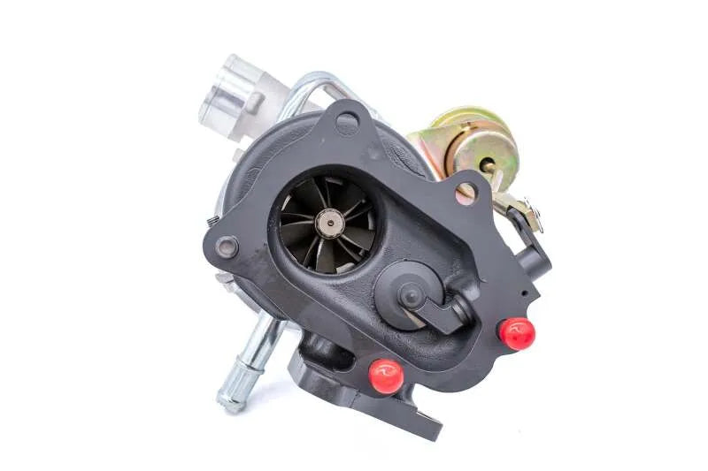 Forced Performance UHF Turbo 58mm CH7CM Turbine Hsg Ported External WG w/Oil Line - Blue (Subaru STi/WRX )