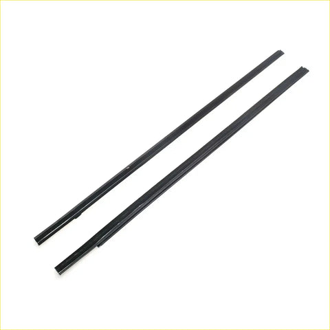 Black rubber door belt moulding strips for nissan navara d22 np300 outer window seal replacement