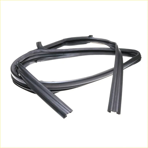Black rubber weatherstrip seal for toyota hilux 1988-1997 front door glass run channel for automotive windows
